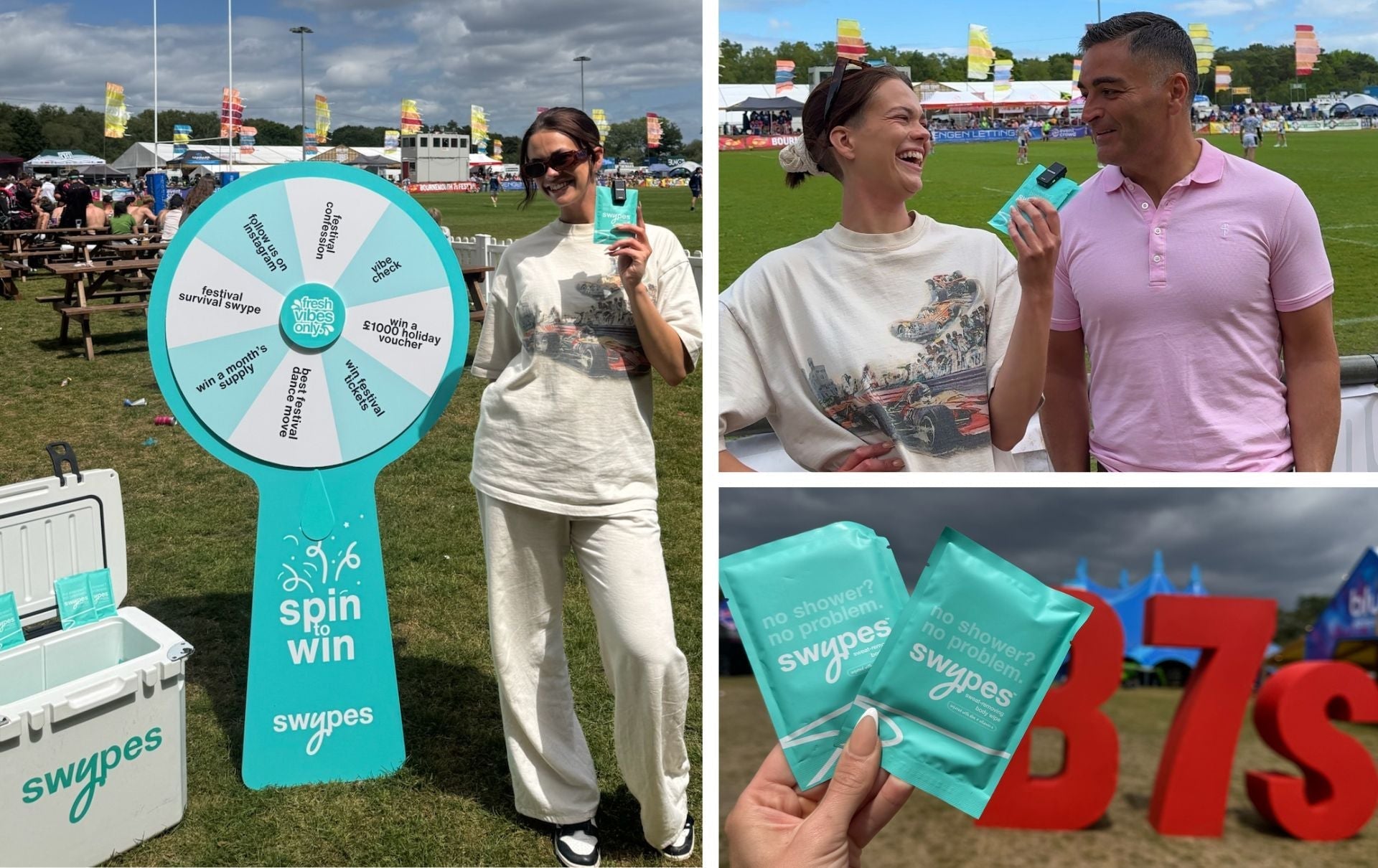 we were the talk of the festival...