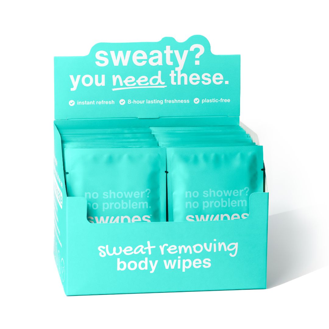 Swypes 30-pack of individually wrapped body wipes